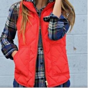 J. CREW Orange Vest